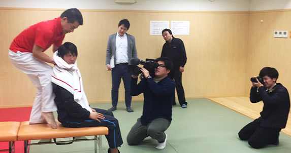 2017年 理事長がNHKにて取材を受けました