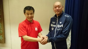 小林理事長と鬼塚監督