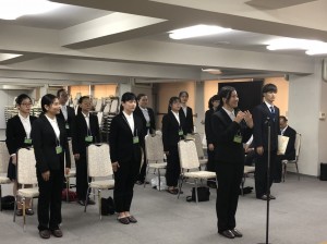 研修終了おめでとうございます!